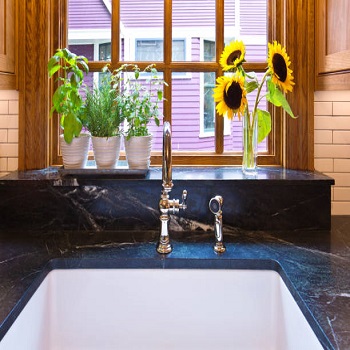 Quartz Kitchen Sink, Double